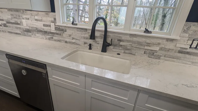 Kitchen sink and faucet installation in Essex County, NJ
